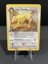 Pokémon Card 1ST EDITION Dark Persian Team Rocket 42/82 WotC Vintage 2000 NM
