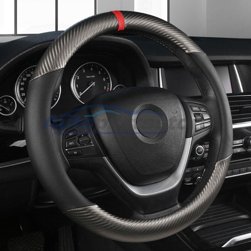Carbon Fiber Car Steering Wheel Cover for Auto Car Accessories 15