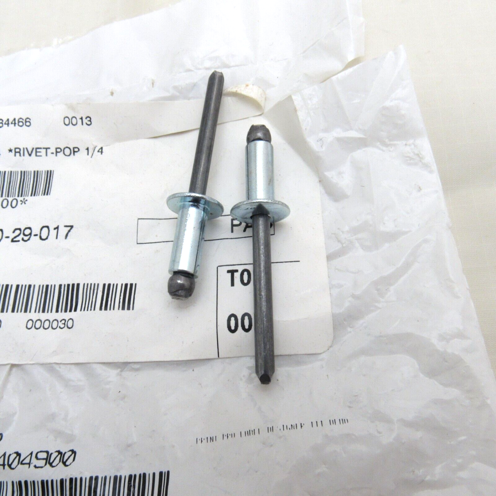 Ski Skin Rivets Ski Doo OEM 1/4