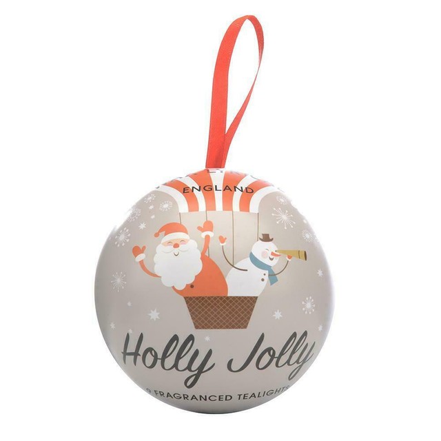 Wax Lyrical Letters to Santa Tea Light Filled Christmas Tree Bauble