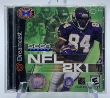 Sega Dreamcast NFL 2K1 Football Video Game