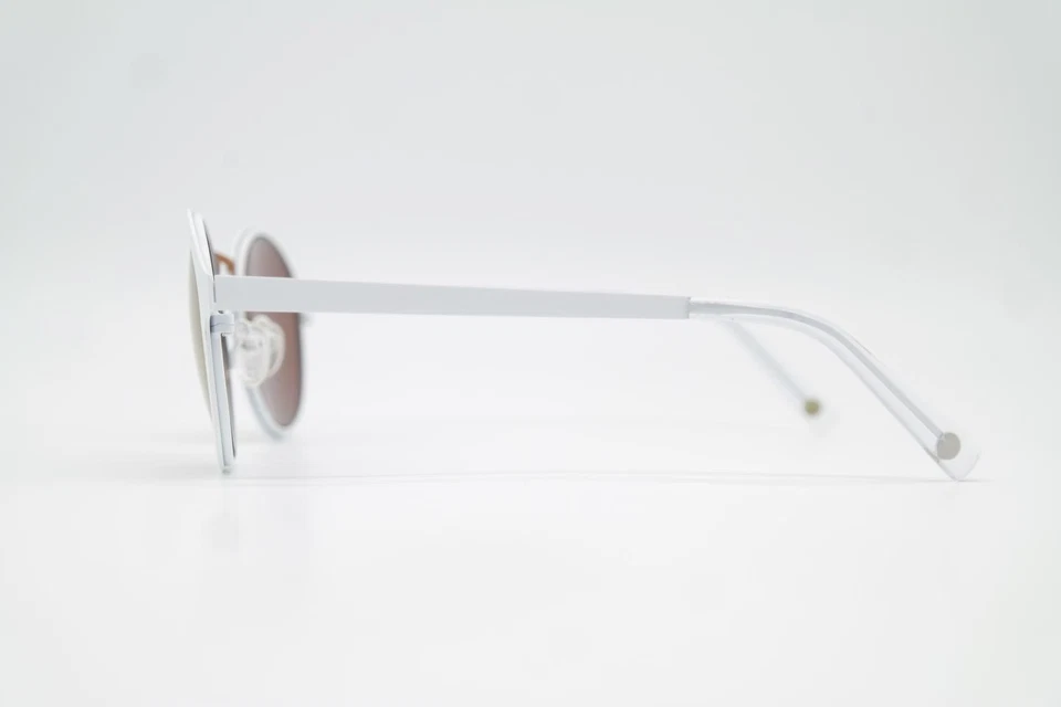 Lunettes De Soleil John Lennon JOS 124 Blanc Bronze Ovales Neuves - Photo 2/4