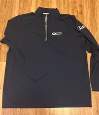 United Rentals Case Construction Mens Size 2XL XXL 1/4 Zip Long Sleeve Shirt New