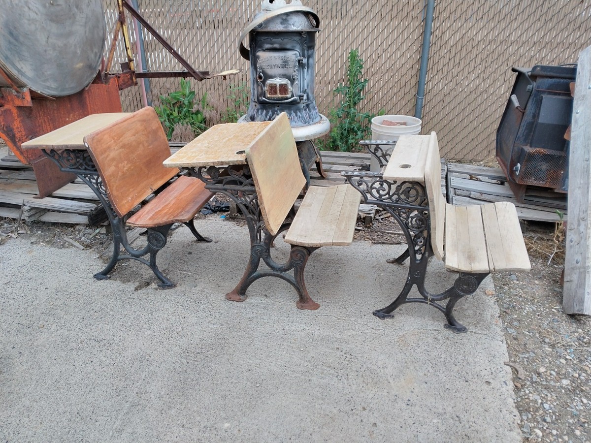 Antique 1920s Children's School Desk | eBay