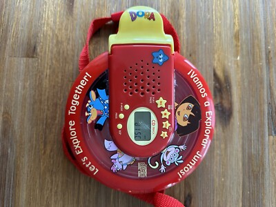 WORKS Vintage Dora the Explorer Sing A Long CD Player DTE515