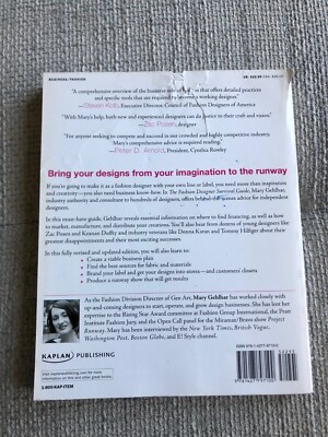 The Fashion Designer Survival Guide: Start And Run Your Own Fashion Business (Revised Edition) – Good Condition