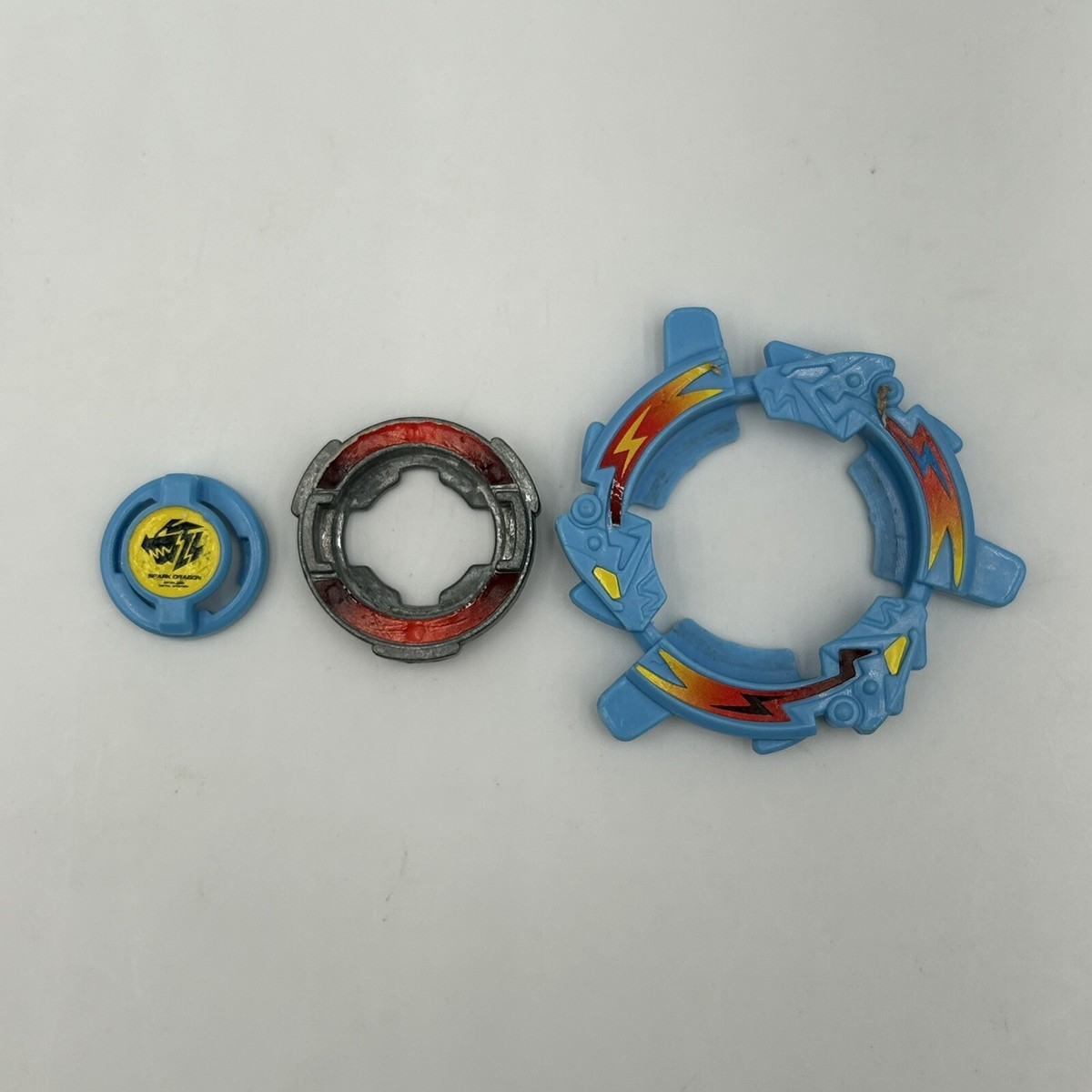 Thunder Serpent Dragon MS stickers HMS Beyblade TAKARA TOMY OLD