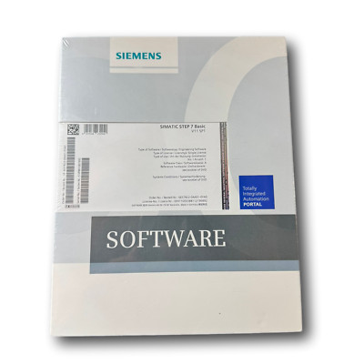 Siemens 6ES7822-0AA01-0YA0 Simatic STEP 7 BASIC V11 SP2 (New Sealed) D2
