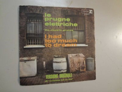ELECTRIC PRUNES: I Had Too Much To Dream- Luvin-Italy 7'' 67 Reprise R 02077 PSL