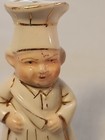 Vintage Occupied Japan Dutch Couple Baker Salt And Pepper Shakers Gold Details — photo 8