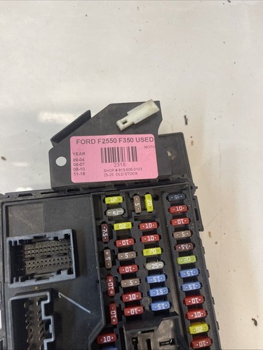2008-2010 F250 F350 INTERIOR FUSE JUNCTION BOX BCM 7C3T-15604-CM - Bild 5 von 9
