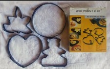 Pancake forms 4 piece Kit set baking breakfas...