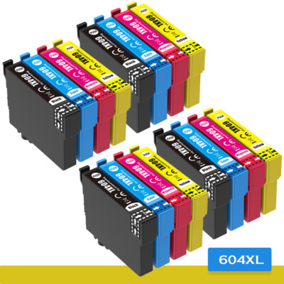 Xp 3200 Ink 604XL Ink Cartridges for Epson XP-2200 XP-2205 XP-3200 XP-3205 XP-4200 ...