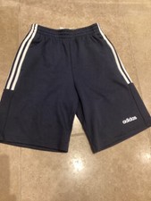 ADIDAS 3S ESSENTIAL SHORTS BRAND NEW SIZE SMALL NAVY