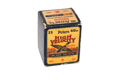 Peters High Velocity 410 Ga. 1 Pc. Box - Empty