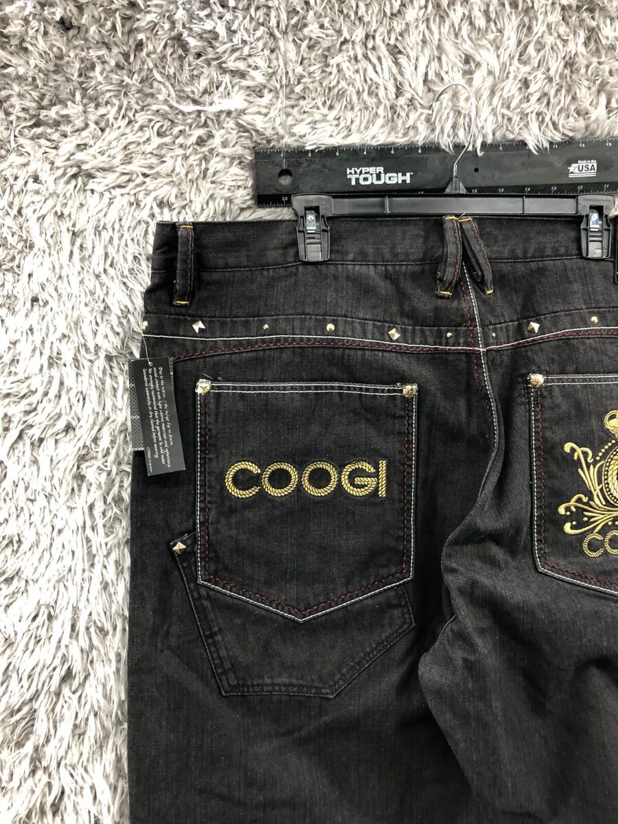 Vintage Coogi Jeans Mens Black Dark Wash NWT Hip Hop Vintage Coogi Jeans Mens Black Dark Wash NWT Hip Hop