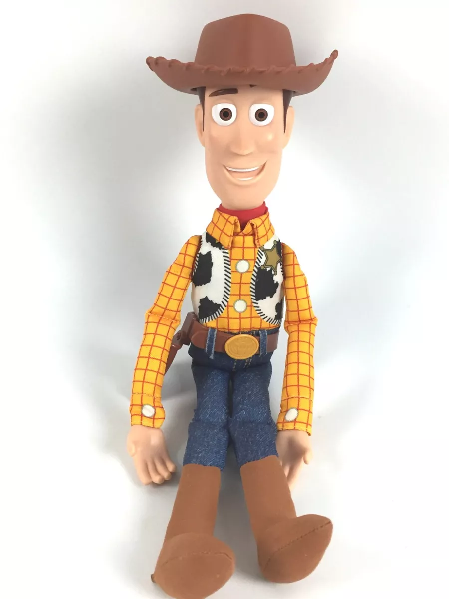 Woody Parlant Français / Figurine Poupée Jouet Toy Story 40 cm