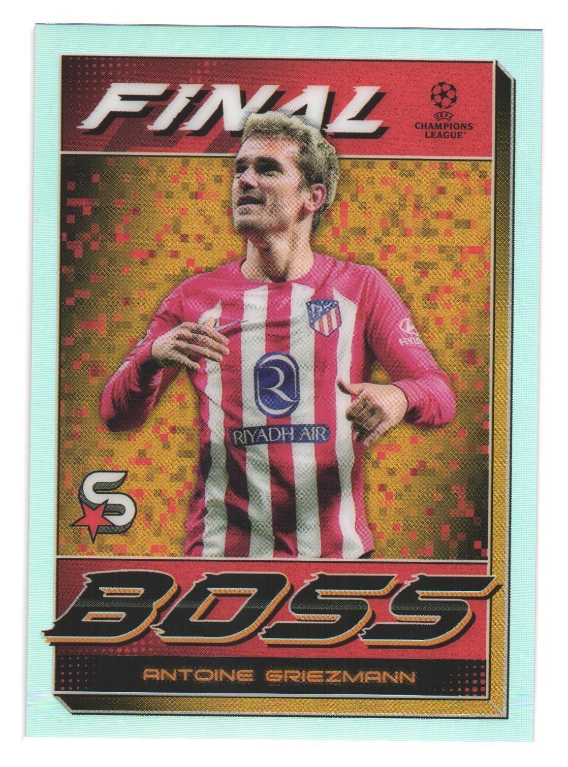 2023-24 Topps UCC Superestrellas Atlético Madrid Jefe Final Antoine Griezmann