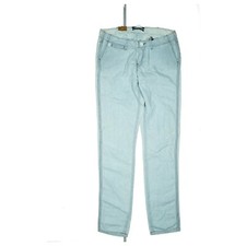 Maison Scotch Rebelle Damen Jeans Hose Chino Boyfriend Tapered W27 L32 hell Blau