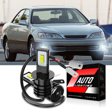 For Lexus ES300 1997-2003 2pcs H3 6000K White LED Fog Light Bulbs Beam Kit USA