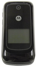 Motorola W series W409G - Black  TracFone  Rare Flip Phone - Works / No SIM