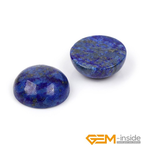 Blue Lapis Lazuli Stone CAB Cabochon Loose Beads Jewellery Making 5 Pcs No Hole - Picture 29 of 59
