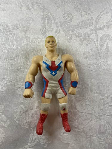 WWF WWE Just Toys Double J Jeff Jarrett bendie Wre...