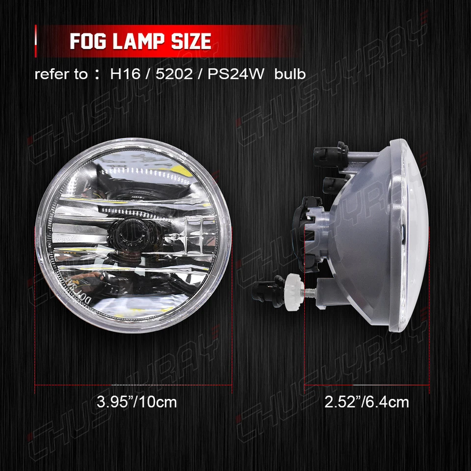 Luces antiniebla LED para CHEVROLET SILVERADO 2500 2015-2019 lente transparente izquierda/derecha Foto 4 de 4