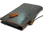 Genuine Leather case for Galaxy Z Fold Wallet Book 4 3 5 6 7 Ostrich Style Art