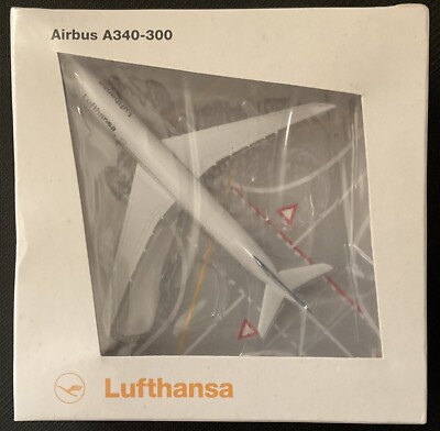 HERPA WINGS 1/500 LUFTHANSA EXCLUSIVE SET OF 3 AIRBUS A319/A320/A340-300 SEALED