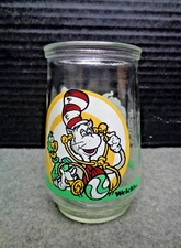 Vintage Welch's Glass Jelly Jam Jar Wubbulous World of Dr. Seuss - No. 1