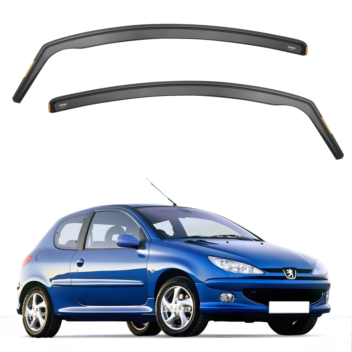 WINDSTOP rompevientos trasero deflector de aire peugeot 206cc