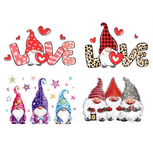 11CT Cross Stitch Kit Goblin Gnome Pattern Stamped Embroidery