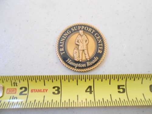 RARE COMMAND MASTER CHIEF WILLIE BURNETT USN HAMPTON RD MILITARY CHALLENGE COIN - Picture 2 of 5