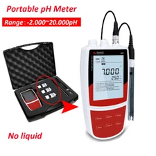PH MV Meter ORP Tester Temp Water Quality Analyzer 500 data Memory USB Port