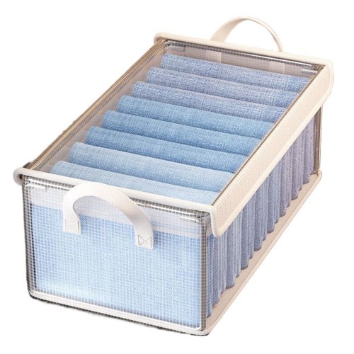 Clothes Storage Box, Home Wardrobe Storage Box, Layered Storage Box for Clothes≮ - Picture 18 of 18