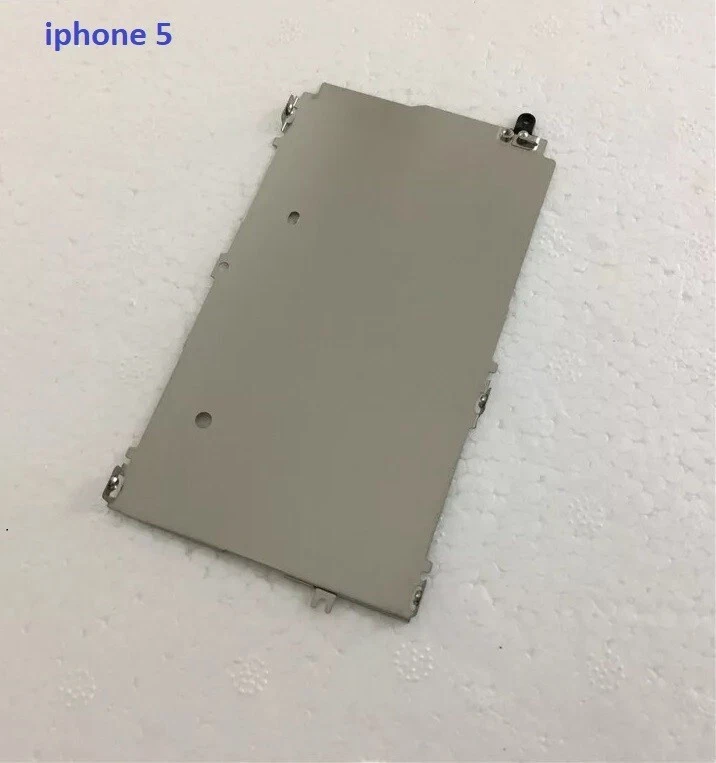 FRAME METALLICO BACK PER DISPLAY LCD APPLE IPHONE 5G PLACCA COVER RICAMBIO NUOVO - Immagine 2 di 2