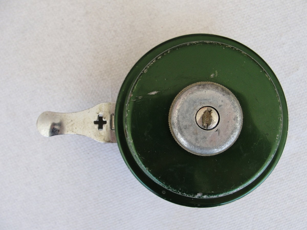 SHAKESPEARE OK AUTOMATIC NO. 1821 MODEL GD Fly-Fishing Reel Made In USA Vtg -a