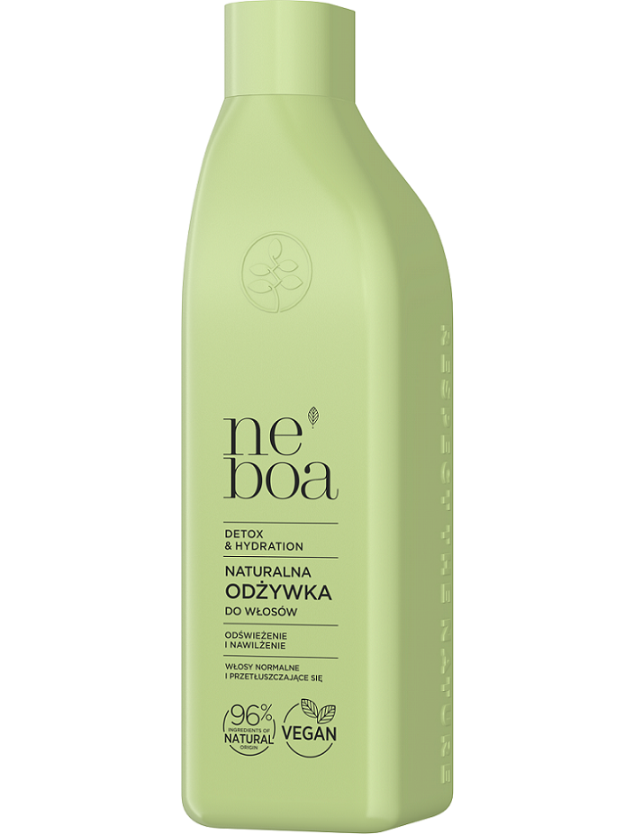 Neboa Detox & Hydration Natural Conditioner For Normal & Greasy Hair Vegan 300ml
