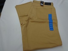 NEW Express Slim Fit 5-Pocket Pants Tan Men's Size 38-32