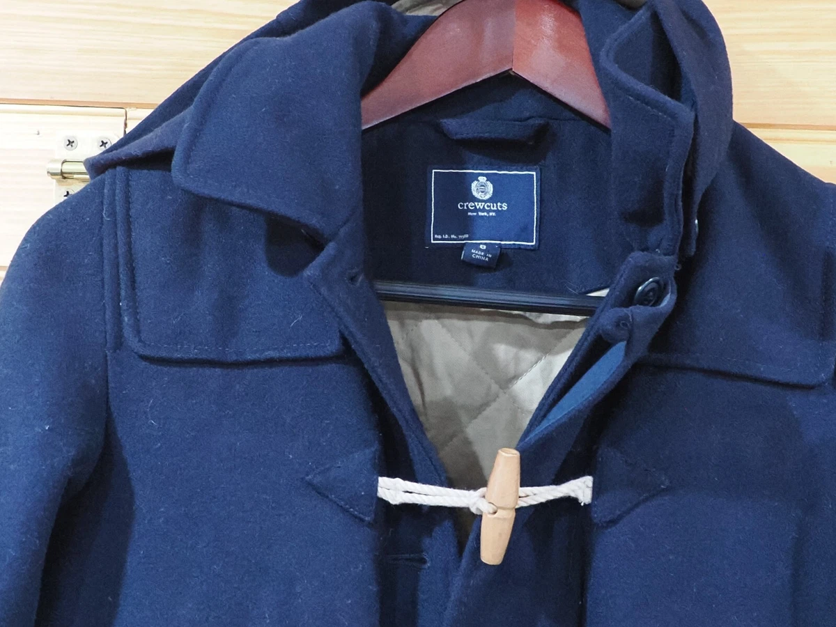 Kids navy cheap duffle coat