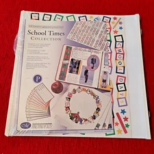 Creative Memories 12x12 School Times Collection Pages Stickers Old Style - NEW
