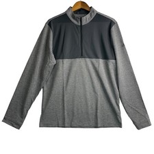 Adidas Golf Golf Mens Sweatshirt Size Medium Black Heather/Carbon Long Sleeve