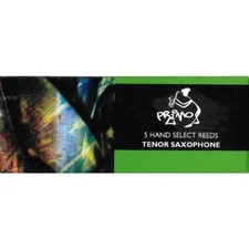 Primo Bb Tenor Saxophone Reeds Strength 3.5, Box of 5