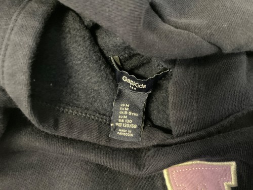 GAP Kids Girls Hoodie Pullover Sweatshirt DrkBlue, Purple Sz med Levi Jeans Sz 6 - Picture 3 of 10