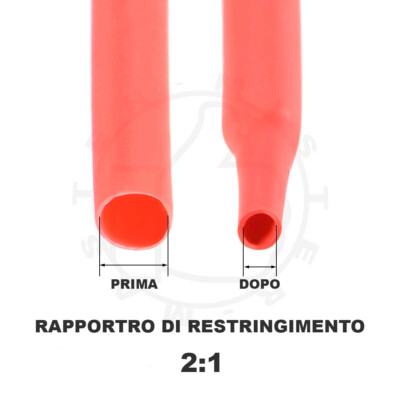 Othmro Kit di tubi termorestringenti per batteria, 1 pezzo