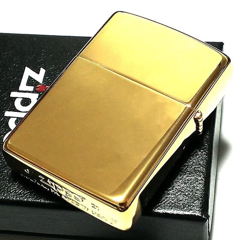 Zippo Oil Lighter 23K Gold 1μ Plating Side Logo Armor Case Zippo Oil Lighter 23K Gold 1μ Plating Side Logo Armor Case