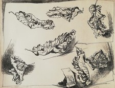 RENATO GUTTUSO: Rara Litografia 50x65, Firmata, Timbro, Pubblicata. STUPENDA