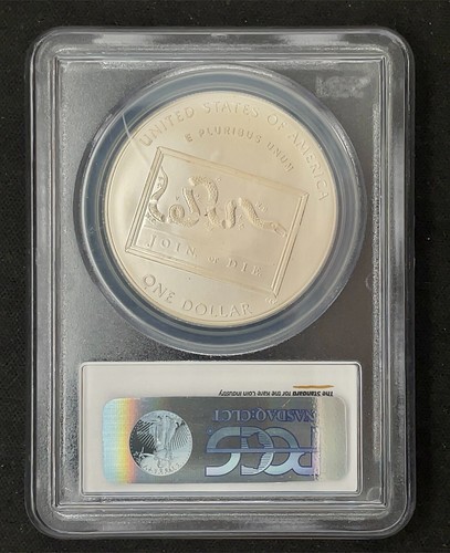 2006-P Franklyn-Scientist Commemorative Silver $1 Dollar PCGS MS 69 - Picture 4 of 4