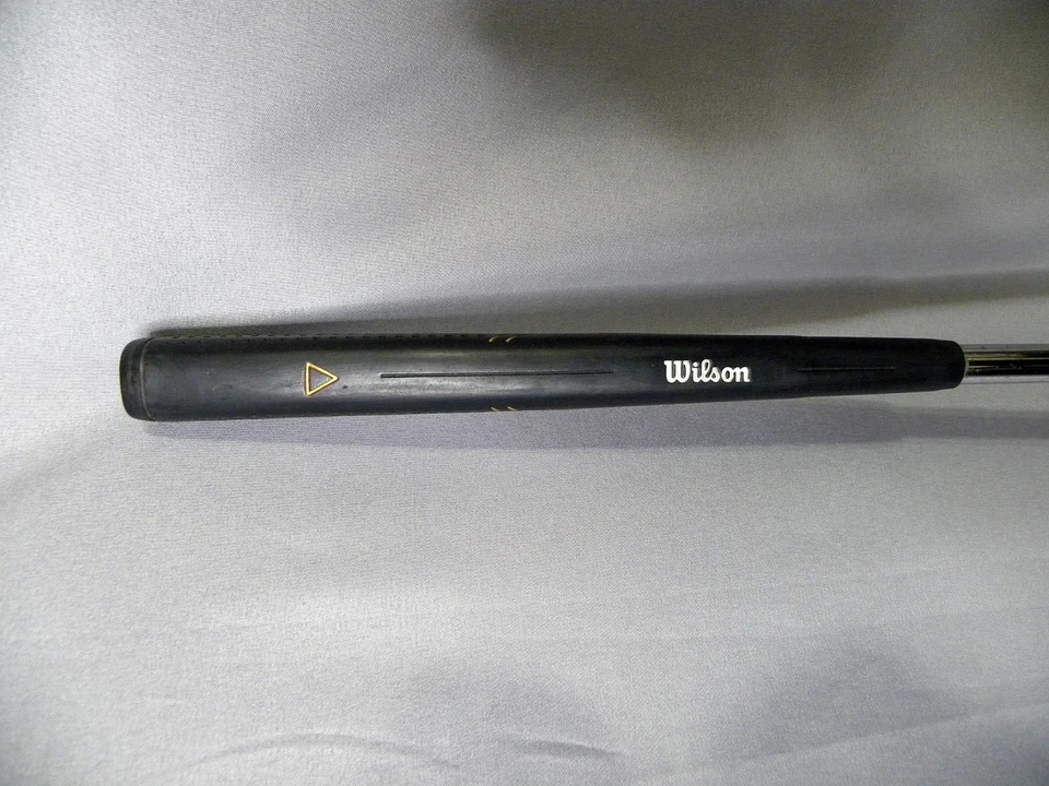 PROSTAFF MALLET WILSON PUTTER LH 35" STEEL STEPED SHAFT PRIDE DIMPLE PUTTER GRIP - Image 3 of 4